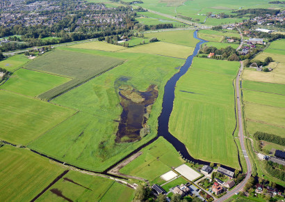 Luchtfoto Waterberging Draaiweid